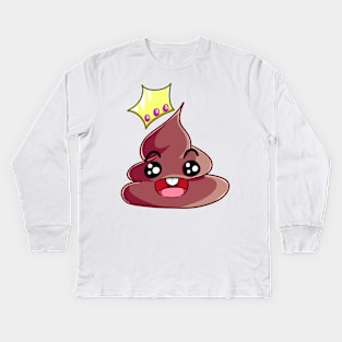 King Caca Kids Long Sleeve T-Shirt